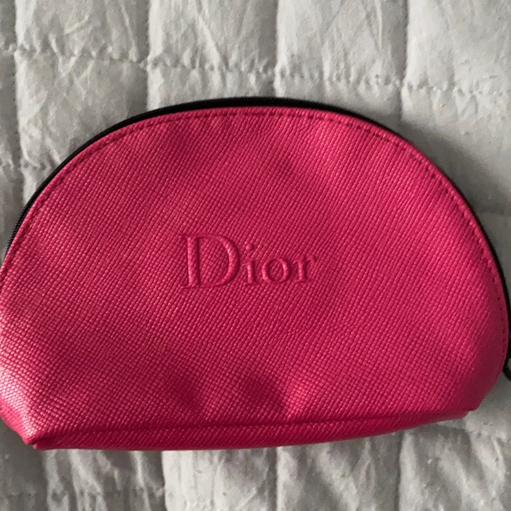 💞Dior pink cosmetic bag💞